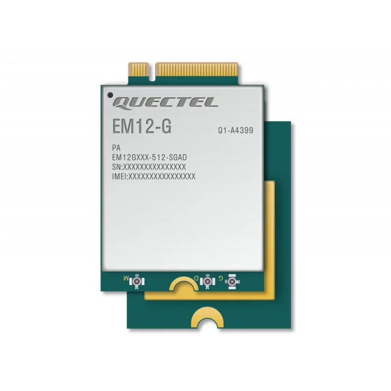 Quectel EM12-G EM12 LTE-A Cat12 โมดูล LTE-FDDB1/B2/B3/B4/B5 /B7/B8/B9/B12/B13/B14/B17/B18/B19/B20/B21B25/B26/B28/B29/B30/B32/B66