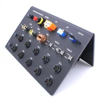 Tablero de prueba para faros T5, tablero de visualización de bombillas Led T10 T20 1156 1157 H1 H7 H11 9005, tablero de prueba de bombillas Led, faro W5w, bombilla Led