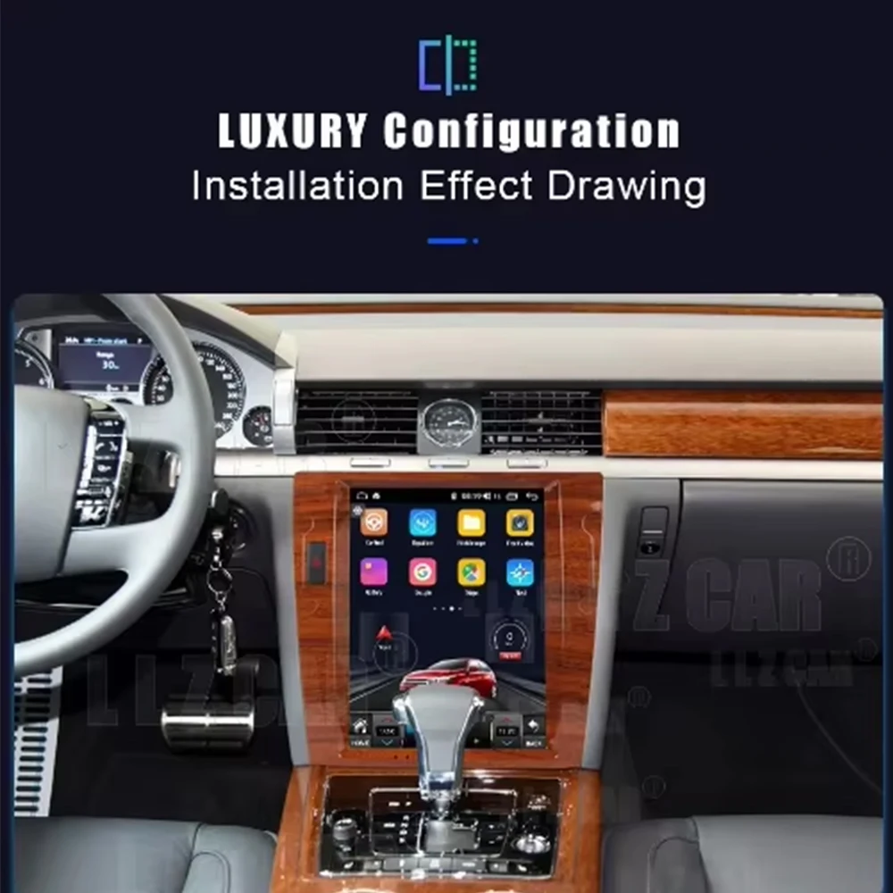 

Для Volkswagen Phaeton 2003 2004 2005 2006-2013 Android 13.0 Автомобильный радиоприемник GPS-навигация 4G DSP CarPlay DVD Мультимедиа Авто Стерео