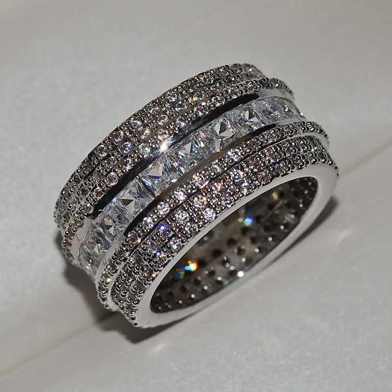 925-sterling-silver-European-and-American-new-oversized-square-sparkling-zircon-ring-luxurious-temperament-women's-jewelry-gift