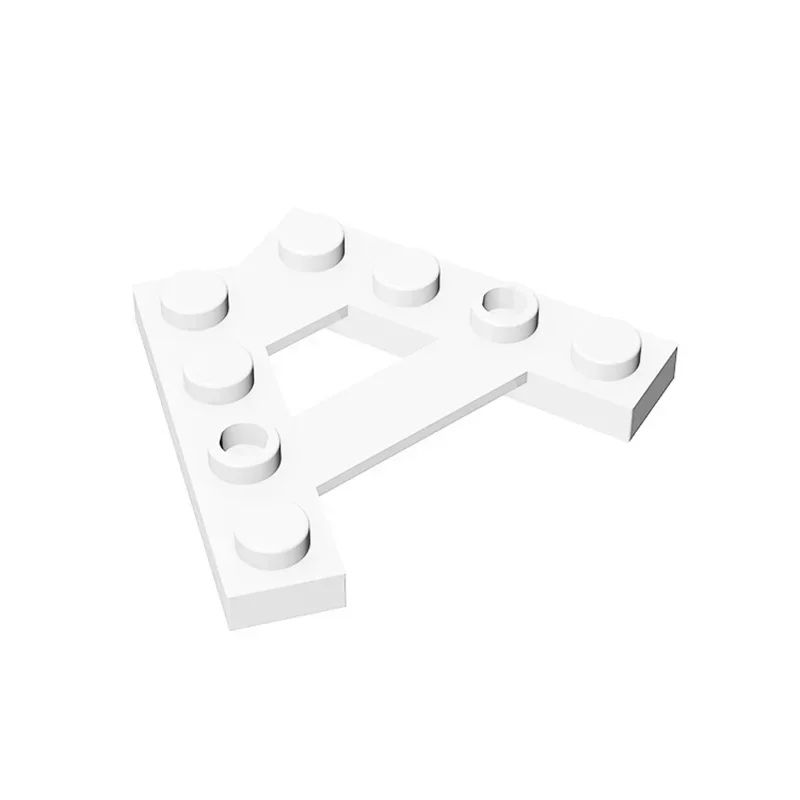 MOC 10PCS Part Bricks 15706 A-Shape With 2 Rows Wedge Building Blocks Set 4 Studs Plate House Particle Educational Toy Kid Gifts