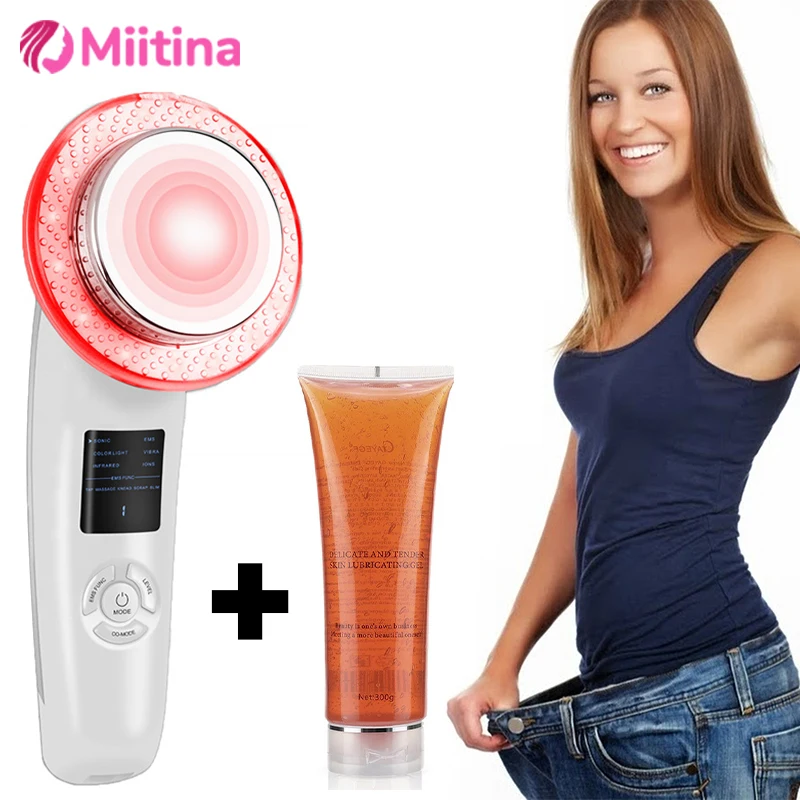 

Electric Fat Remove Cellulite Massager Ultrasound Cavitation Galvanic Ultrasound Face Lifting Machine Infrared Therapy Skin Care