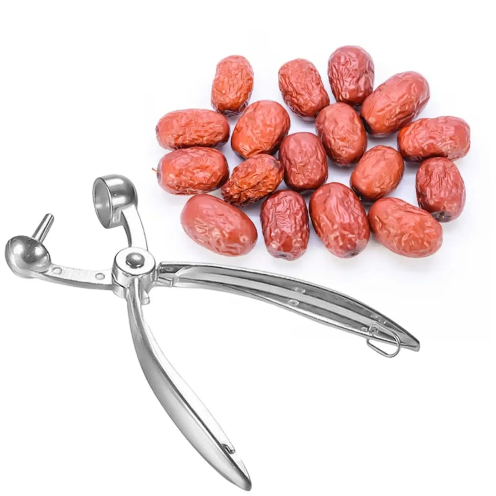 Alloy Cherry Olive Pitter Remover Kitchen Gadgets Fruit Vegetable Tools for Chili