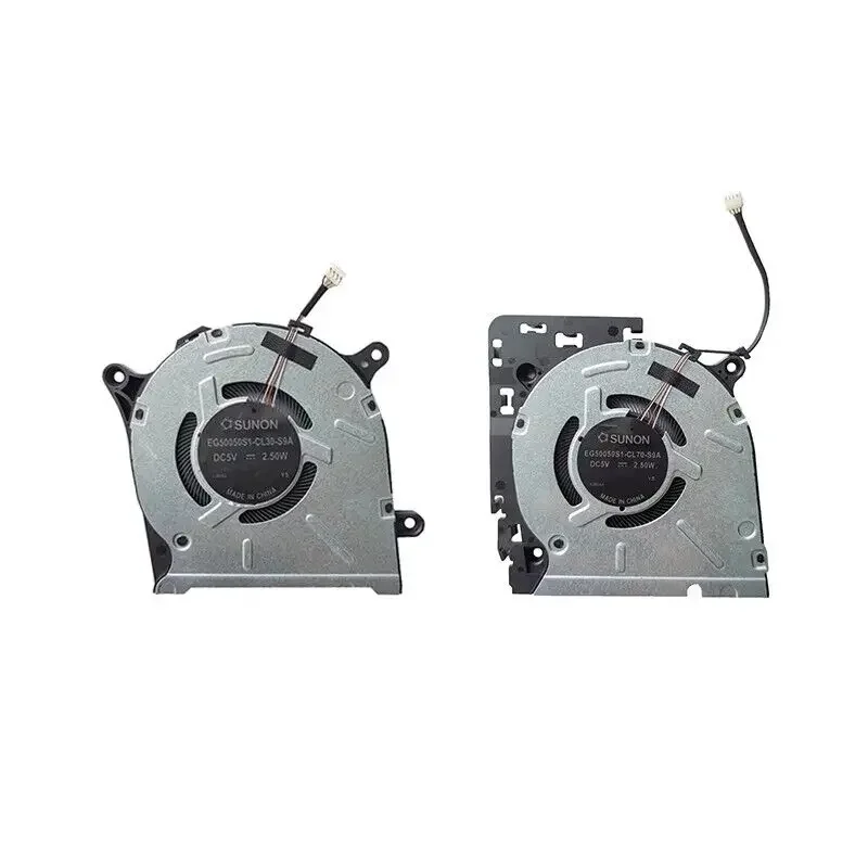 A=CPU & GPU Cooling Fan DIS For HP 15-FD TPN-Q286 Laptop N44109-001 N44110-001