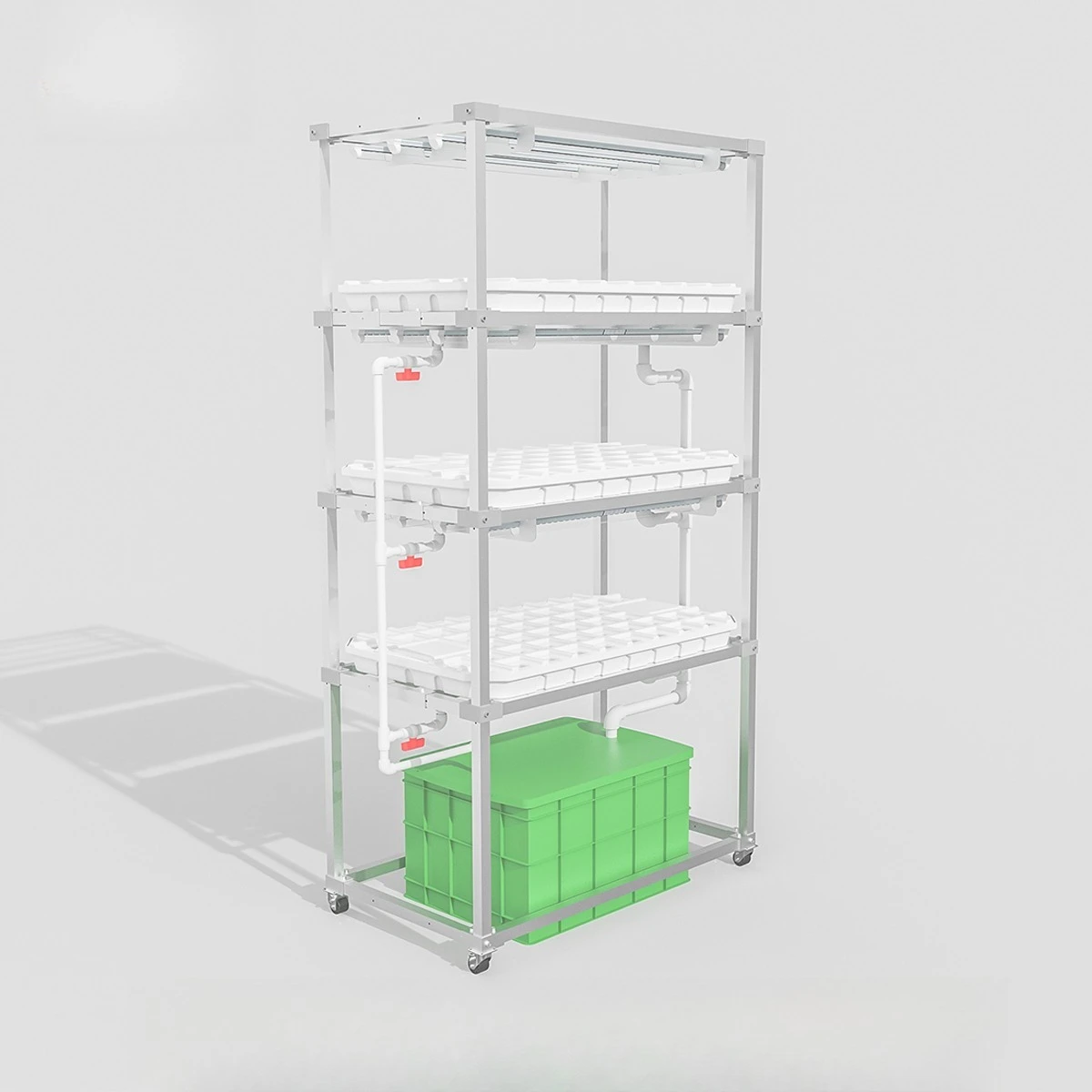 2025년형 아연도금 물받이형 실내 지능형 수경재배 무토양 재배 프레임