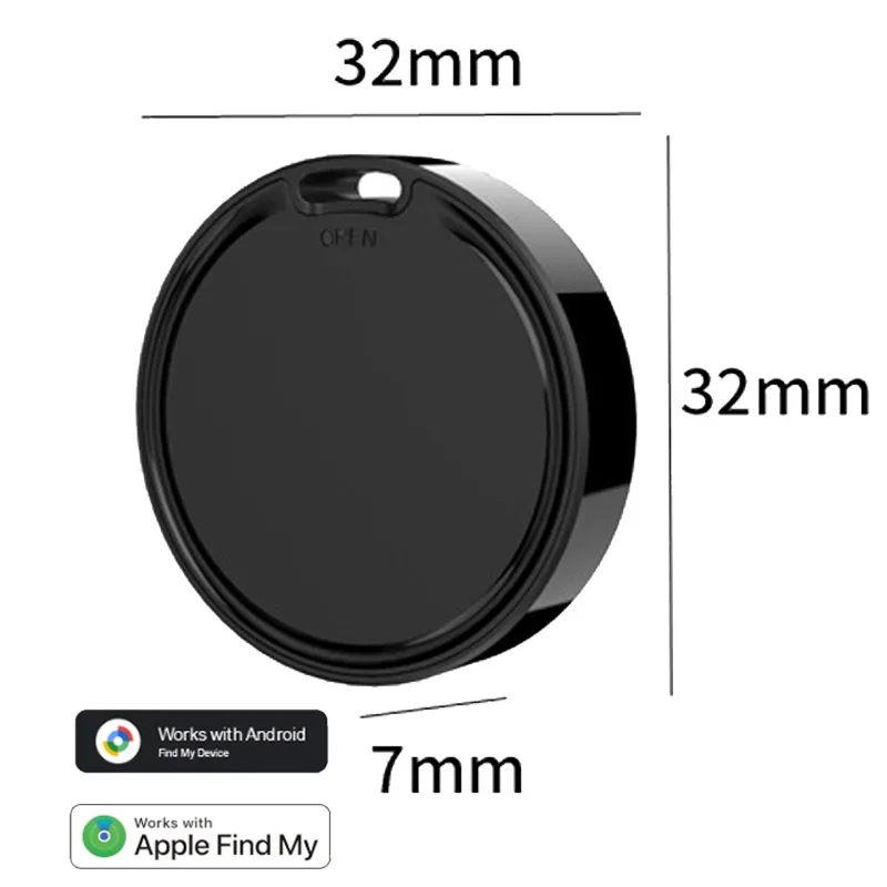 CD Google Trova Hub Tracker Mini Smart Tag Bluetooth per Apple Trova su Android IOS Tracker di posizione compatibile per animali domestici