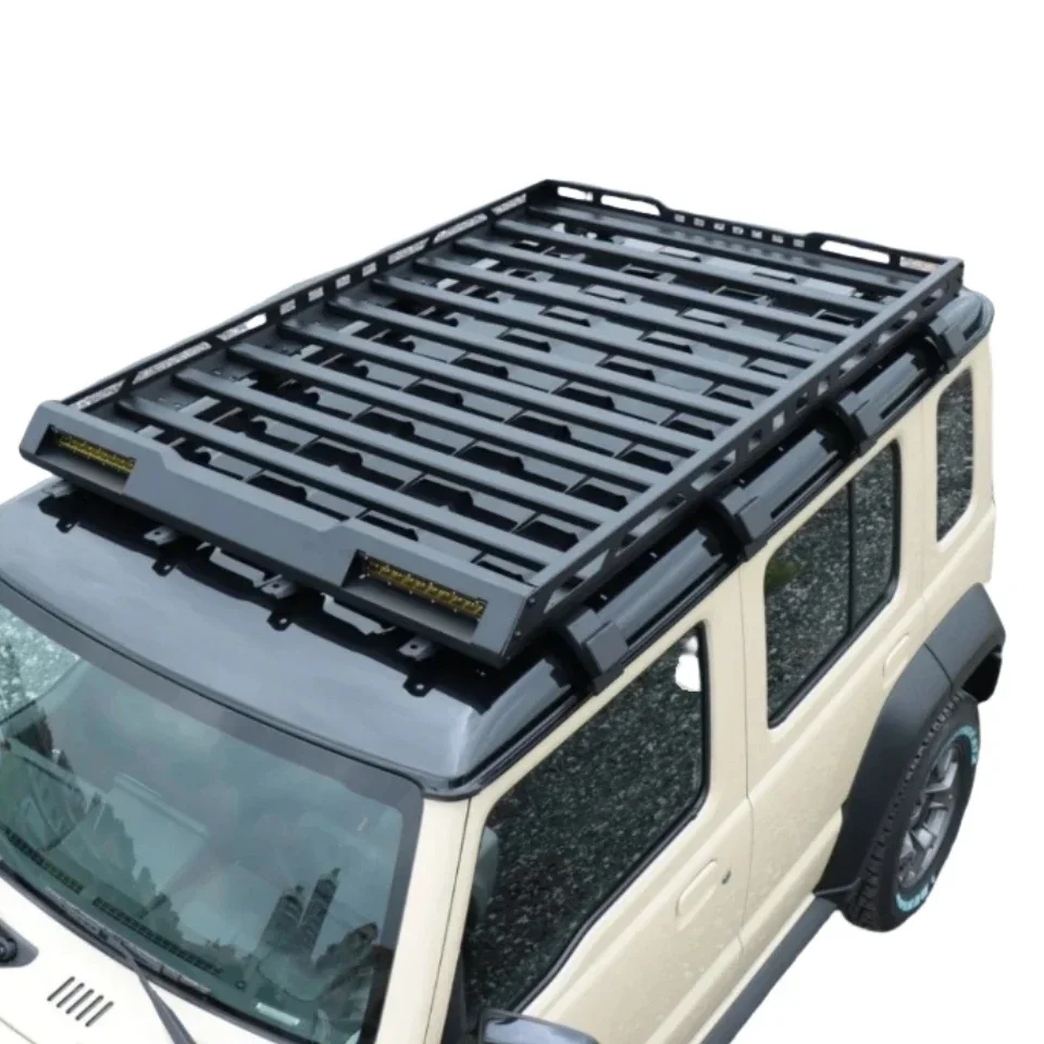 

New Carriers Luggage Platform 5 Door Jimny Roof Rack With LED Light For Suzuki Jimny 2023 2024 2025 5 Doors