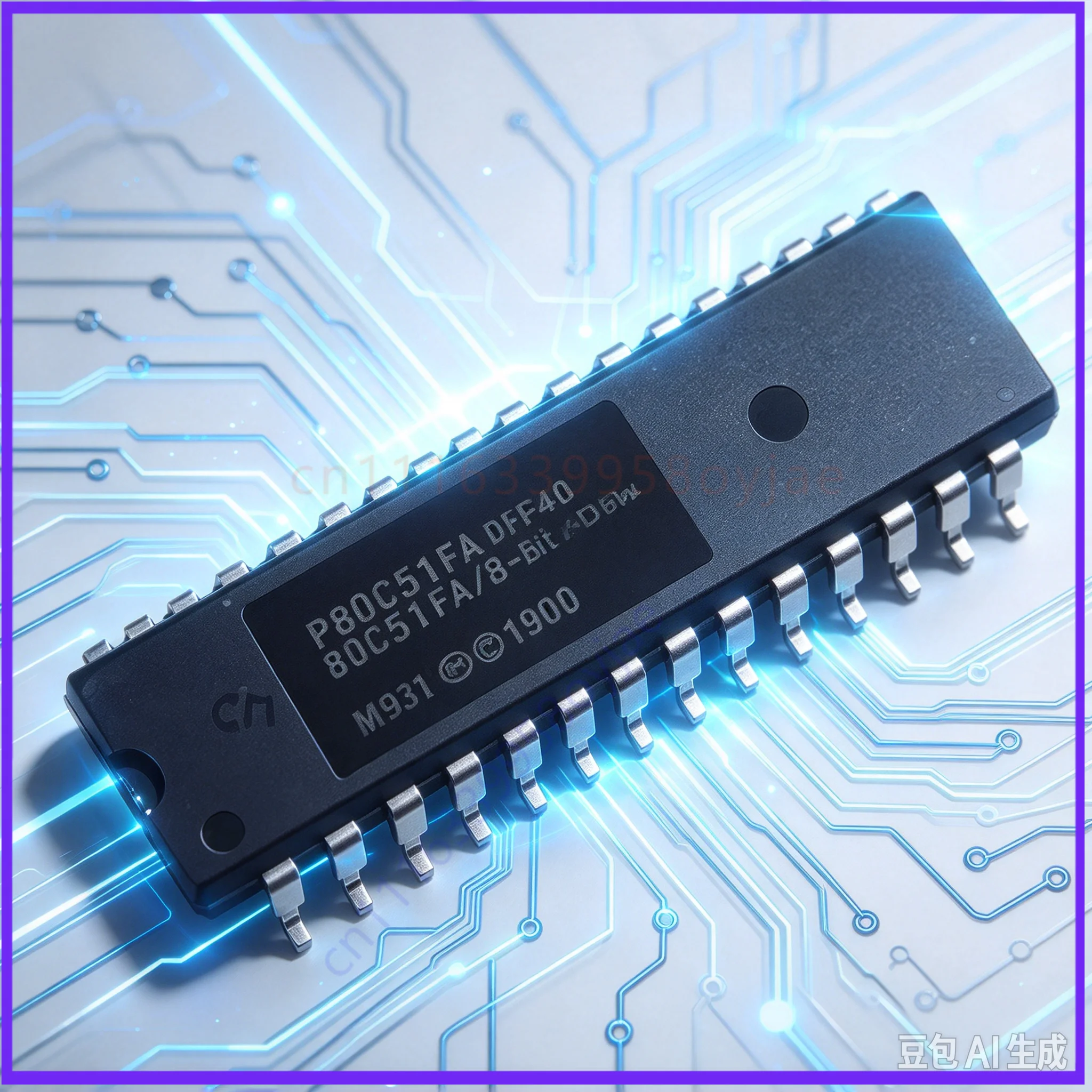 Genuine for P80C51FA P80C51FA1 DIP-40 8-bit MCU IC 5PCS New Original