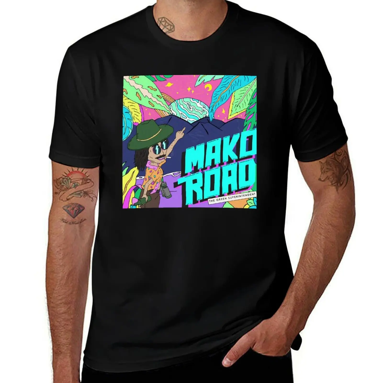 

Mako Road T-Shirt anime tees anime clothes Men's t shirts