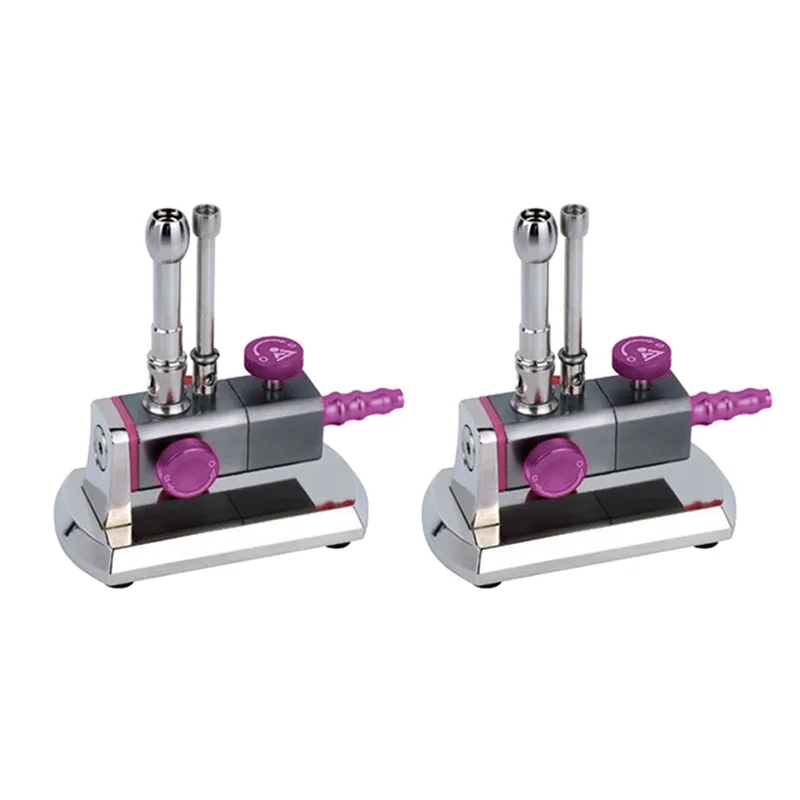 

2X Double Tube Lab Rotatable Gas Light For Bottled Bunsen Burner Lab Tools Propane Lights Lamp