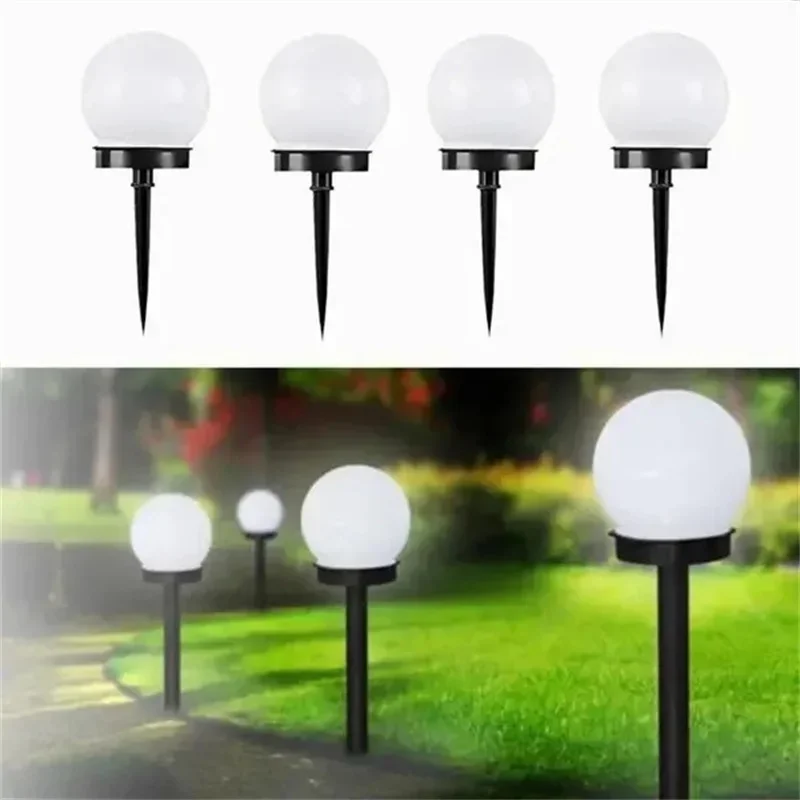 Impermeável Solar Lâmpada LED Lâmpada, Luz ao ar livre, Energia Decorativa, Jardim, Rua, Paisagem, Gramado, 1 Pc, 3 Pcs, 6Pcs