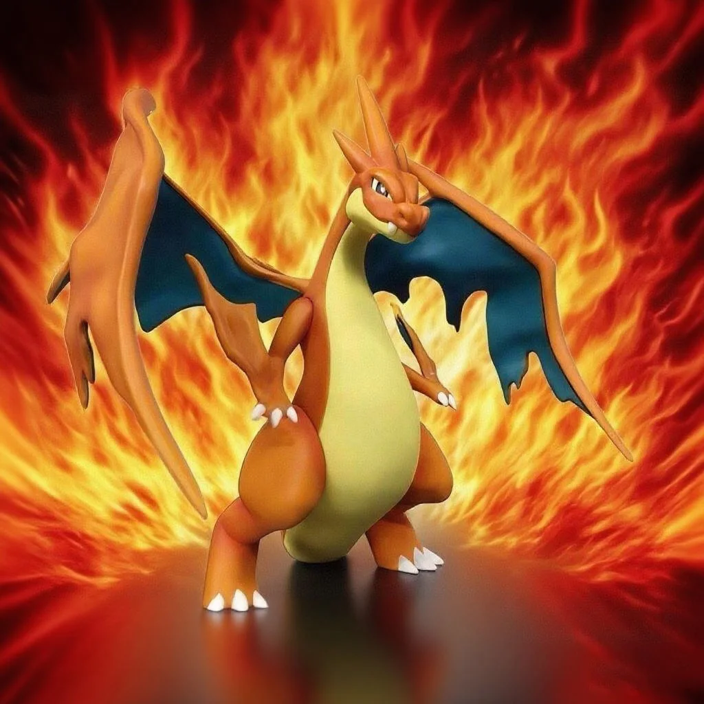 10,5 cm/4,14 pouces Pokemon Anime Figure Charizard Y figurines d'action Pvc Collection modèle jouets cadeaux