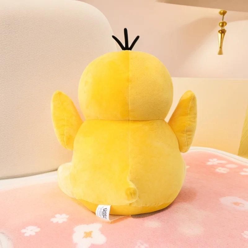 Alta qualidade 25-50cm pokemon psyduck amarelo pelúcia boneca macia rir pelúcia anime brinquedo de pelúcia boneca macia presente de aniversário para crianças meninas