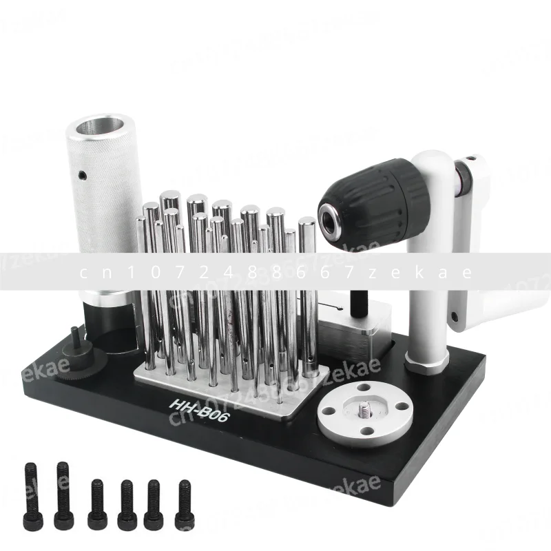 

Professional Stainless Steel Manual Jump Ring Maker Machine with 20 Mandrels – Jewelry Making Tool for Rings, Chains, Repair