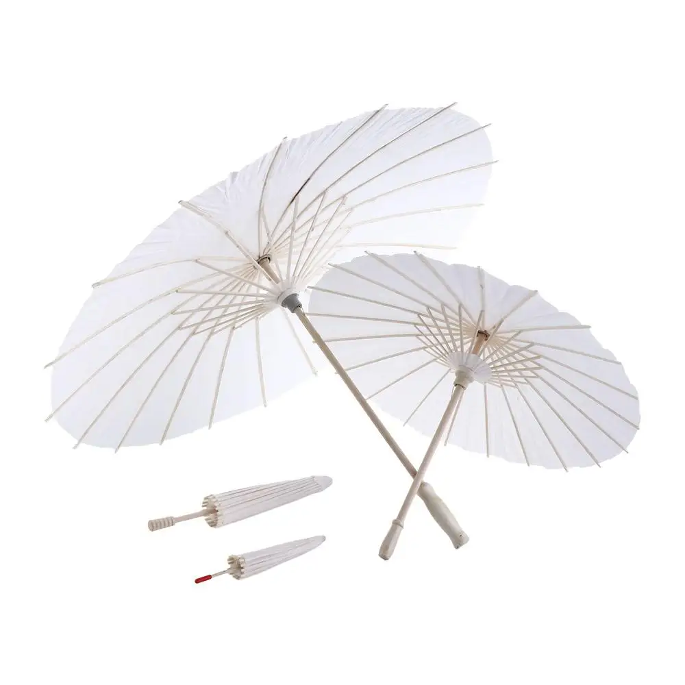 

DIY Wedding Birthday Anniversary for Baby Shower Handmade Dance Prop Paper Umbrella Photography Prop Painting Supplies