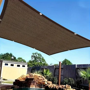 Large Courtyard Shade Net 1