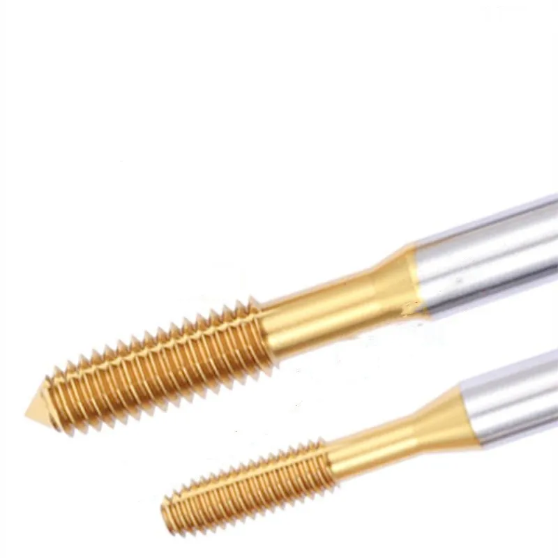 YG HSSE Metric Forming Tap With Titanium plating M2M2.5M3M4M5M6M8M10M12 X1 X0.45 X0.5 0.8 1.25 X1.75 Machine Screw Thread Taps