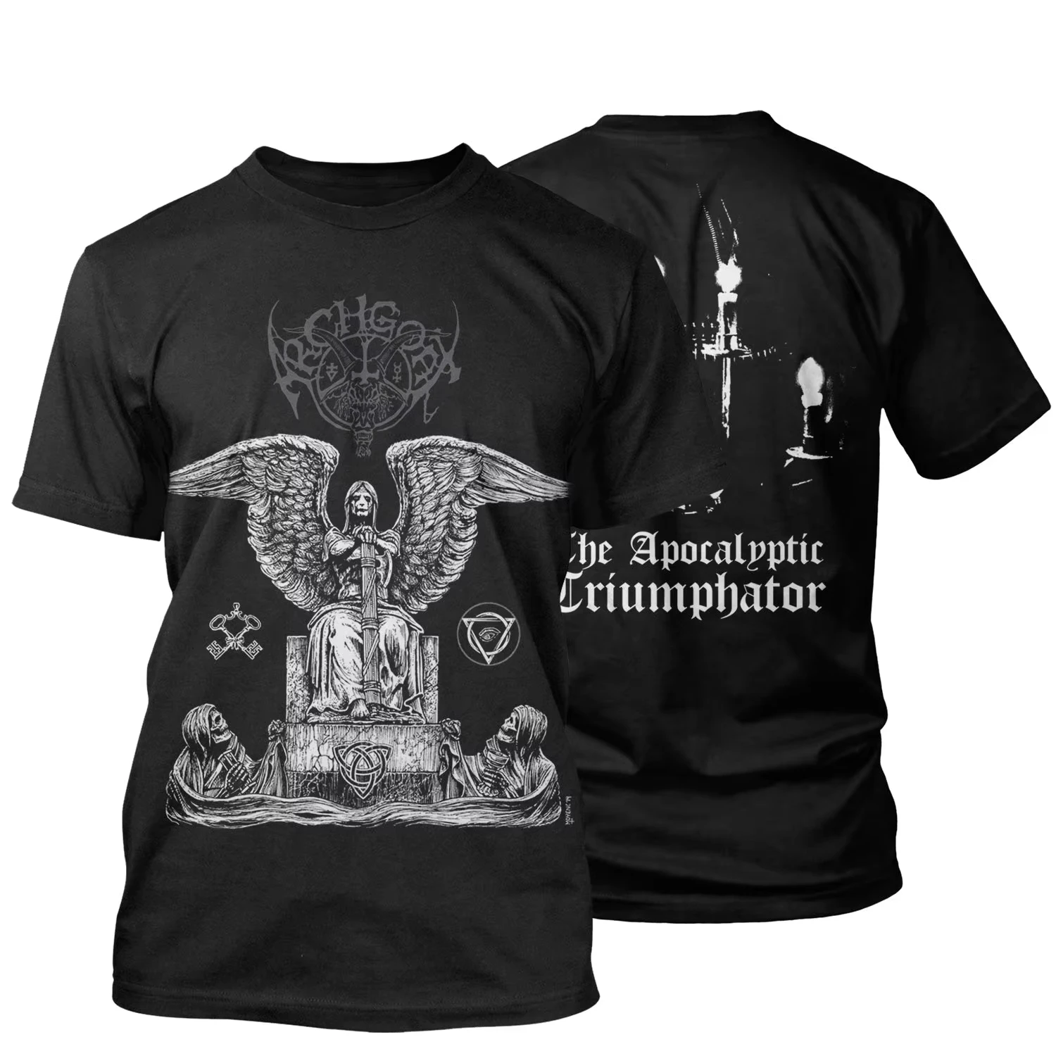 2026 New Spring Summer Cotton Archgoat Apocalyptic Trumphator Band T-Shirt Cotton Graphic Tee Men Women Summer Streetwear Top