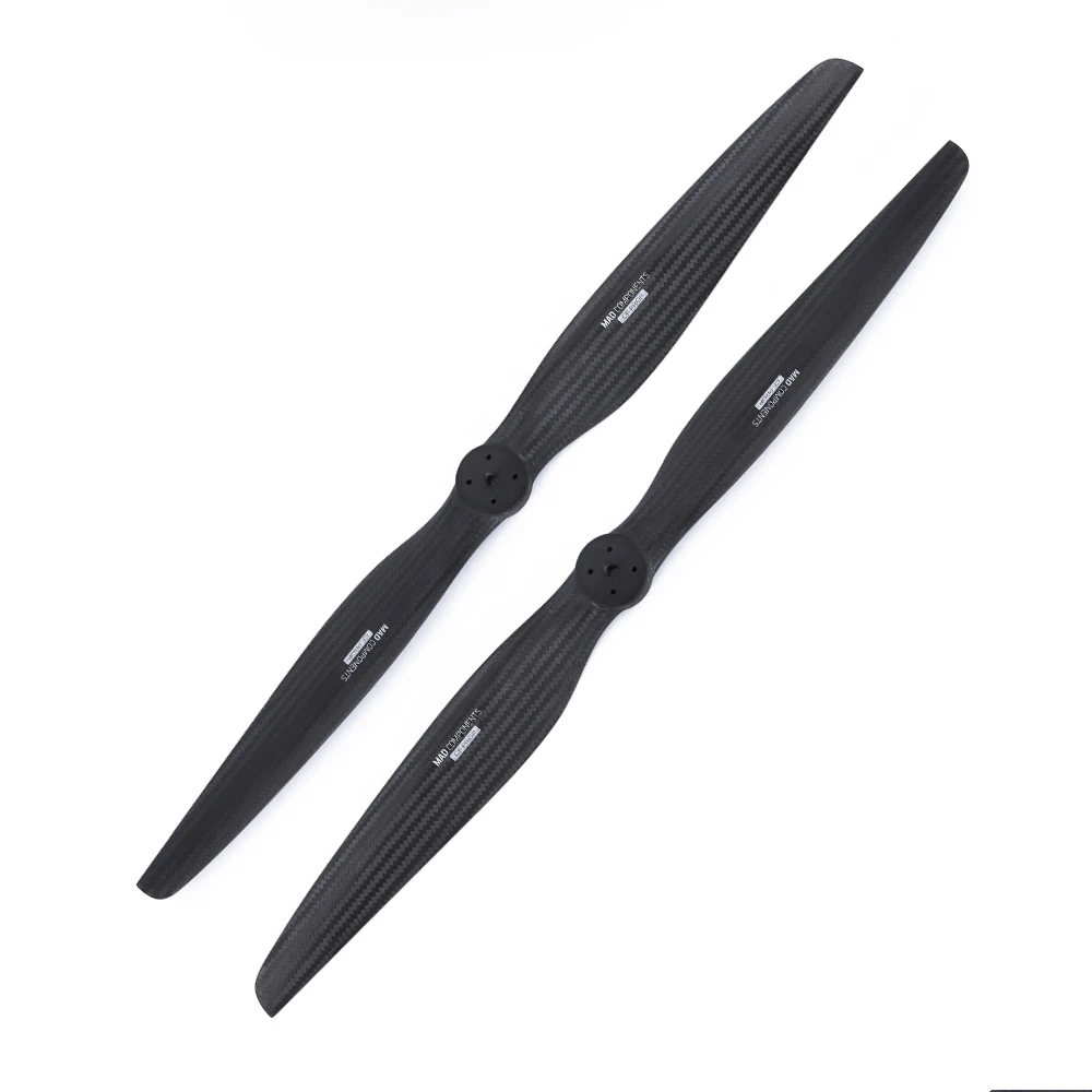 ATV FLUXER 30.1x12 Inch VTOL Polished Carbon Fiber Propeller Blades Drone Accessories For UAV Motor CW+CCW 1pair