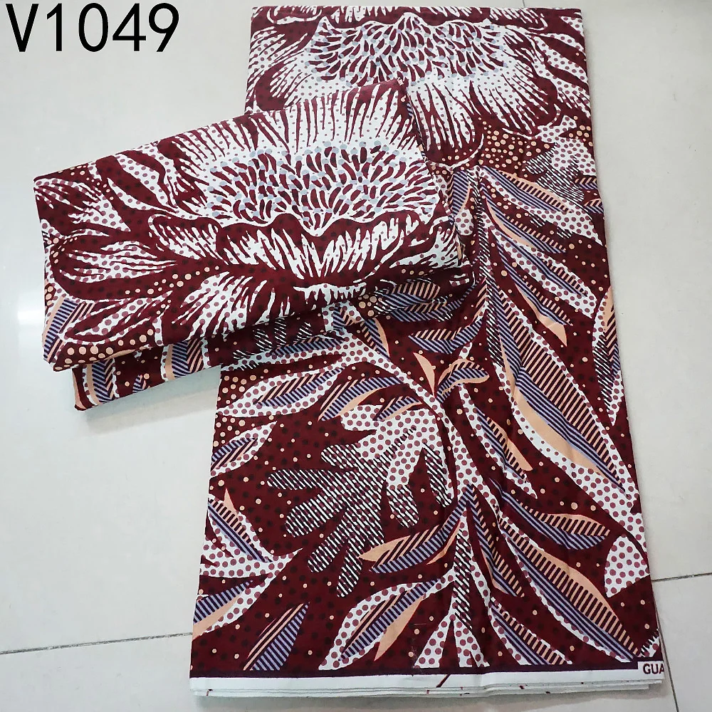 Najnowszy Ankara Wax Fabric Wysokiej Jakości Afrykański Woskowy Nadruk 100% Poliester Miękki na Sukienki