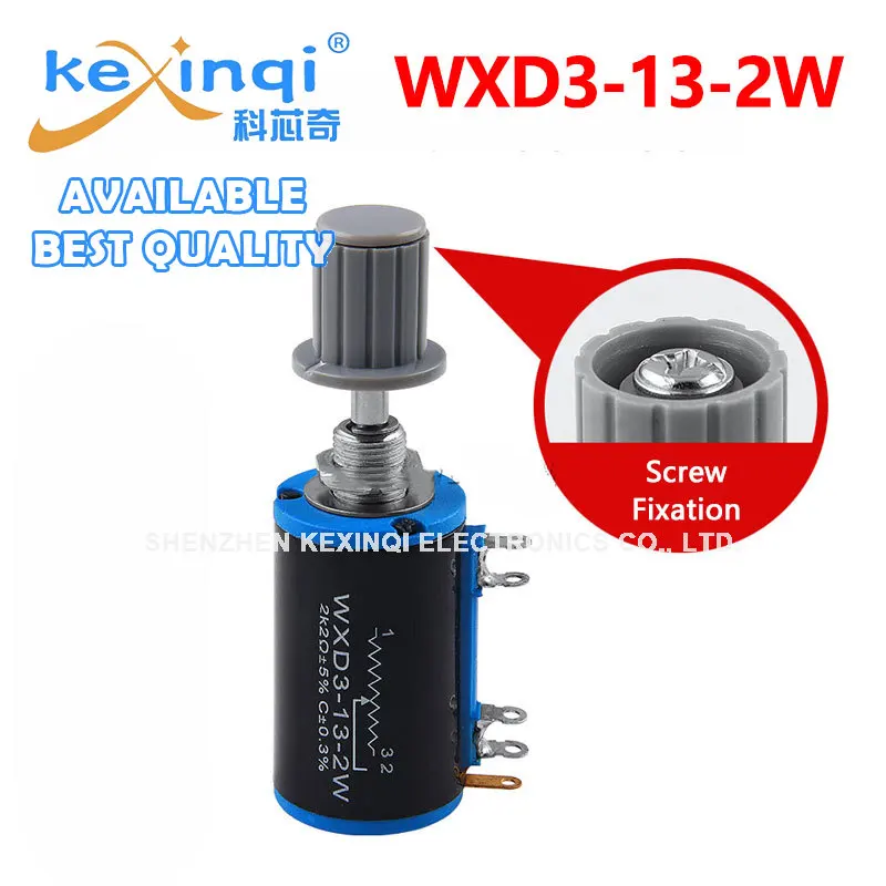 1set WXD3-13-2W high density sets precision Multiturn Potentiometer 1K 2.2K 3.3K 4.7K 10K 22K 47K 100K