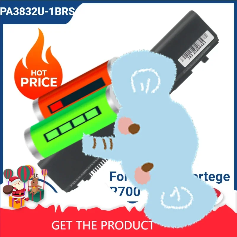

PA3831U-1BRS PA3832U-1BRS 5200mAh Laptop Battery For Toshiba Portege R700 R705 R830 R835 R930 R935 Satellite R630 R845 R800