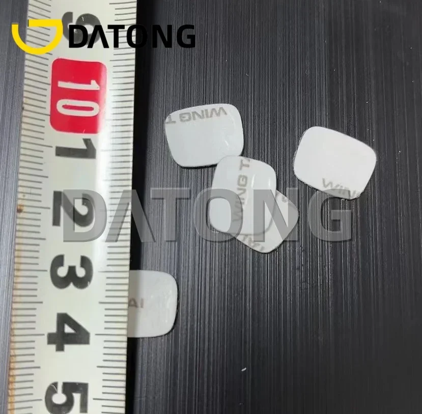 Datong 8pcs Car Key Logo Sticker For Honda Remote Fob 13*11MM Metal Aluminum Round Emblem