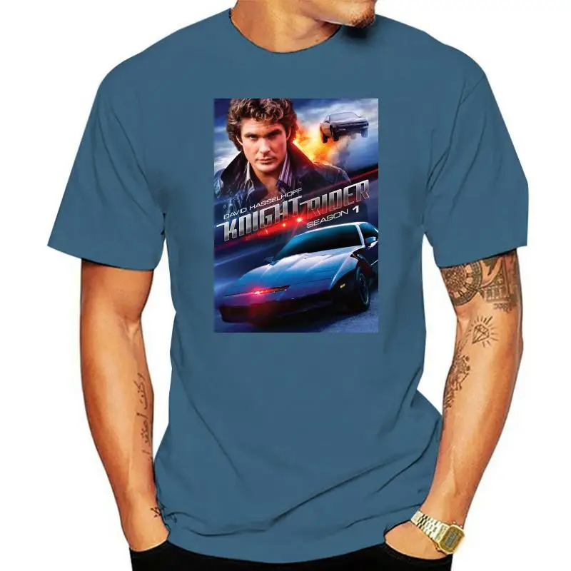 Knight Rider - футболка Hasselhoff Baywatch Man Sexy Hot Black 90s 90s Icon Знаменитость Дэвид Hasselhoff Hasselhoff