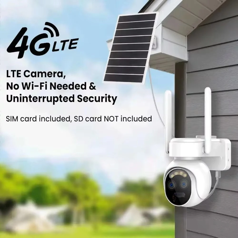 4G Wifi Solar Ptz C…