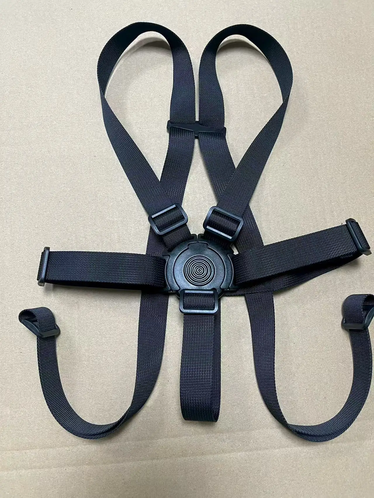 

Черные 5-точечные ремни безопасности, совместимые с Stokke Tripp Trapp, детские деревянные трансформируемые ремни безопасности для стульчика, ремень