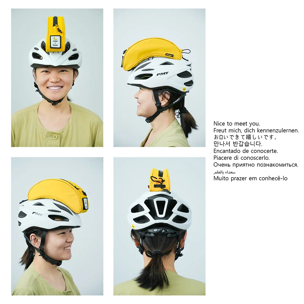 وحيد القرن الدراجات دراجة حقيبة الموز نوع تخزين الملحقات أدوات الترفيه حقيبة كتف لدراجة الحصى الطريق الجبلية #4