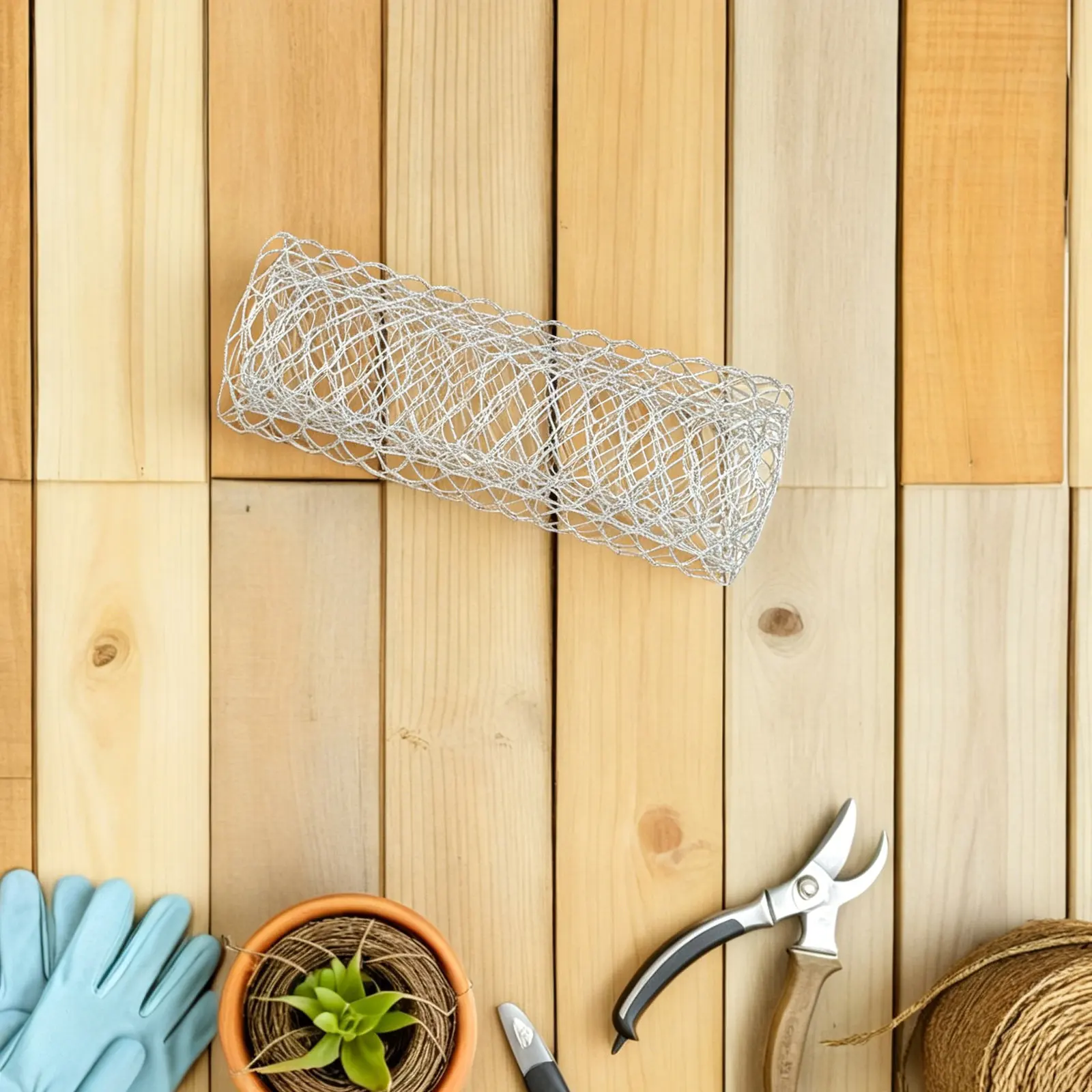 1 Roll Heavy Duty Chicken Wire Mesh Netting Smooth Flat Surface Flexible Rust Resistant Garden Poultry Fence Wire for Rabbits