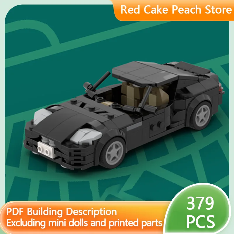 

Модель скоростного гоночного автомобиля MOC, строительные кирпичи DB9, роскошный спортивный автомобиль, модульная технология, детские праздничные подарки, сборка игрушек, костюм