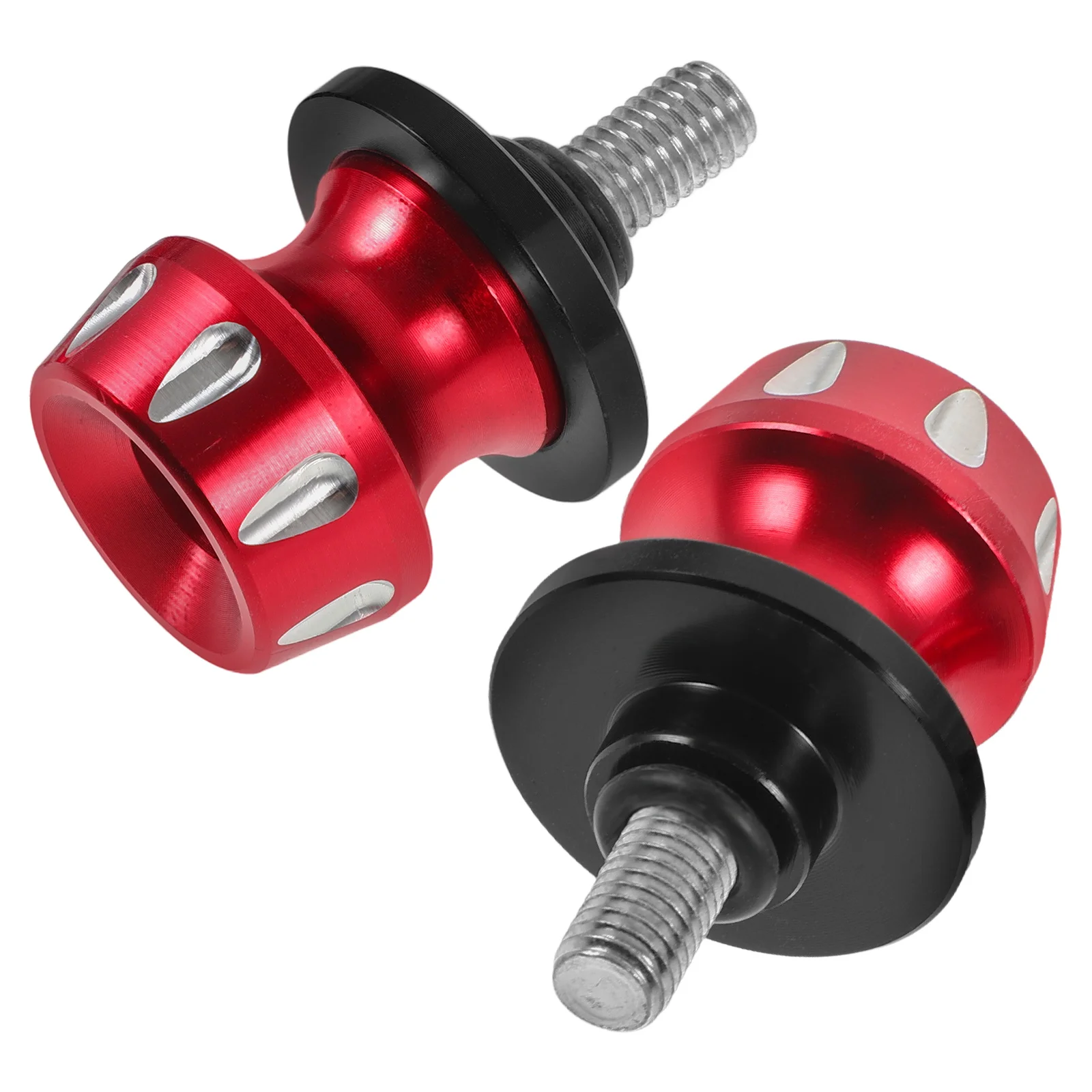 

1 Pair 8Mm Motorcycle Aluminum Alloy Swing Arm Spools Sliders For Swingarm Stand Screw Durable Motorcycle Repair Accessories,