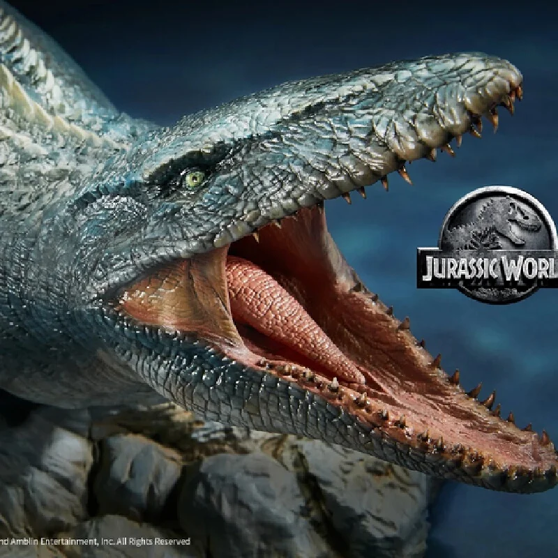 

Limit Authentic Wanlongtang 1/35 Mosasaur Jurassic Dinosaur Male Toy Model Animal Statue Home Decoration Gift