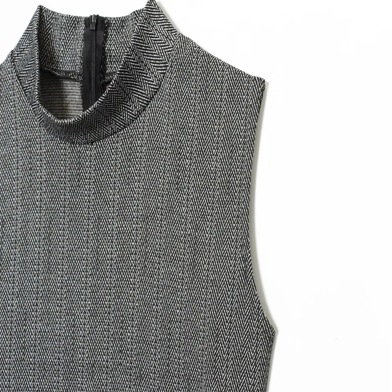 Vestido de sarja na moda feminina com cinto moda sexy 2025 outono sazonal vestido sexy na moda