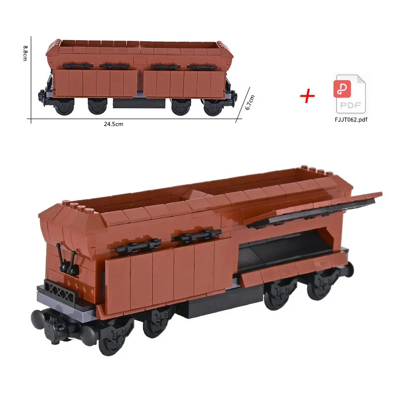 Moc cidade idéia trem reingold trem de carga do passageiro transporte veículo transporte bloco construção tijolos crianças diy brinquedos técnicos
