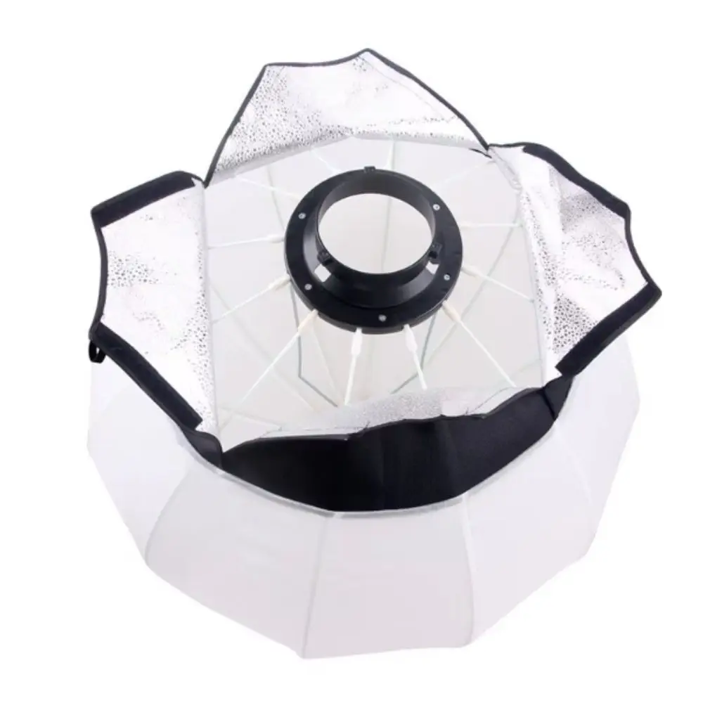 Quick Setup Softbox Ball Diffuser Metal Softbox Bowens Mount Spherical Softbox Continuous Lighting Mount Softbox