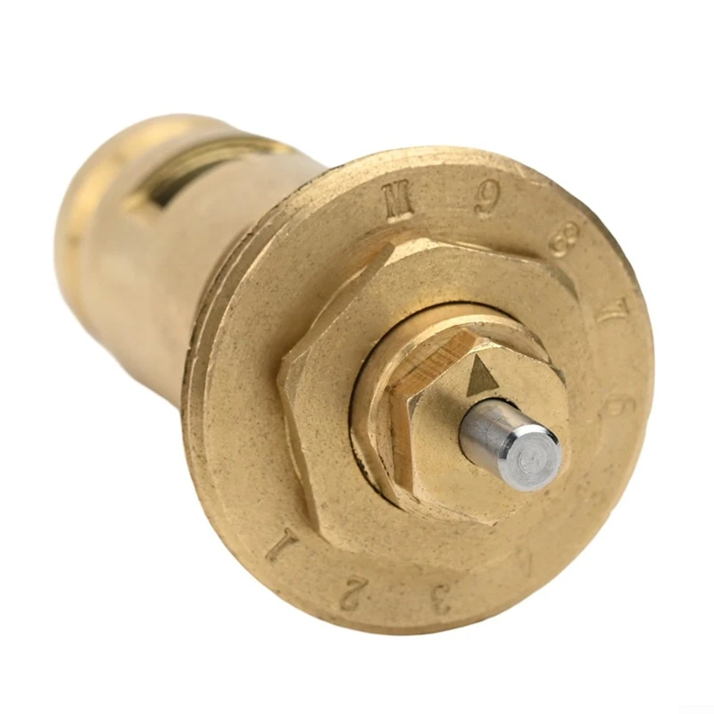 Brass Radiator Valve Insert M30 X 1.5 Valve Thermostat Insert 1/2 Inch Bath & Kitchen Faucet Replacement Valvecartridge
