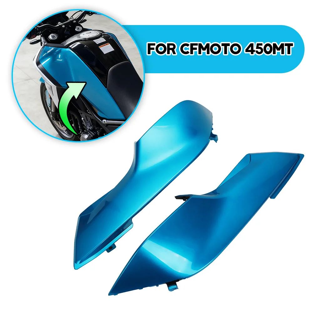 

Motorcycle Accessories Fuel Tank Guard Left And Right Protective Covers Side Cover Panel Fairing Fit For CFMOTO 450MT 450 MT