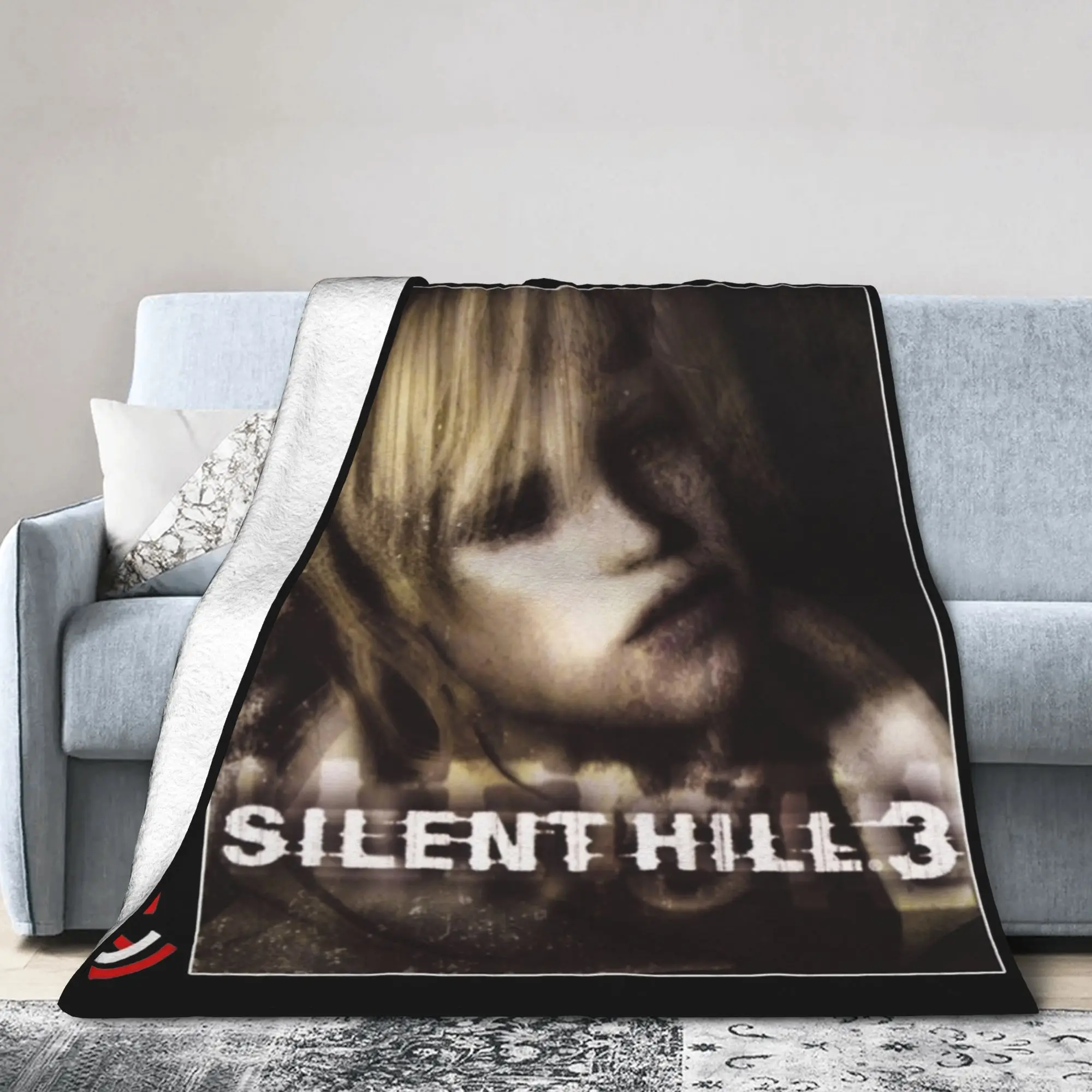 

Silent Hill 3 Survival Horror Blanket Coral Fleece Plush Breathable Lightweight Throw Blankets for Bedding Outdoor Bedspreads