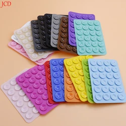 Silicone Suction Pad Back Sticker Suction Cup Phone Holder Silicone Cup Mat Smartphone Wall Stand Fixed For Glass Ceramic Tiles
