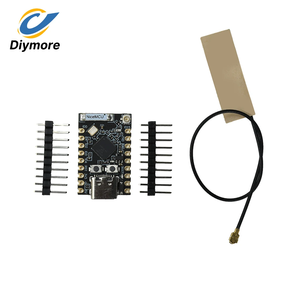 ESP32-C5-N4 Wi-Fi Bluetooth Development Board Dual-Band 2.4GHz + 5GHzExternal Antenna for Smart Home Industrial IoT Applications