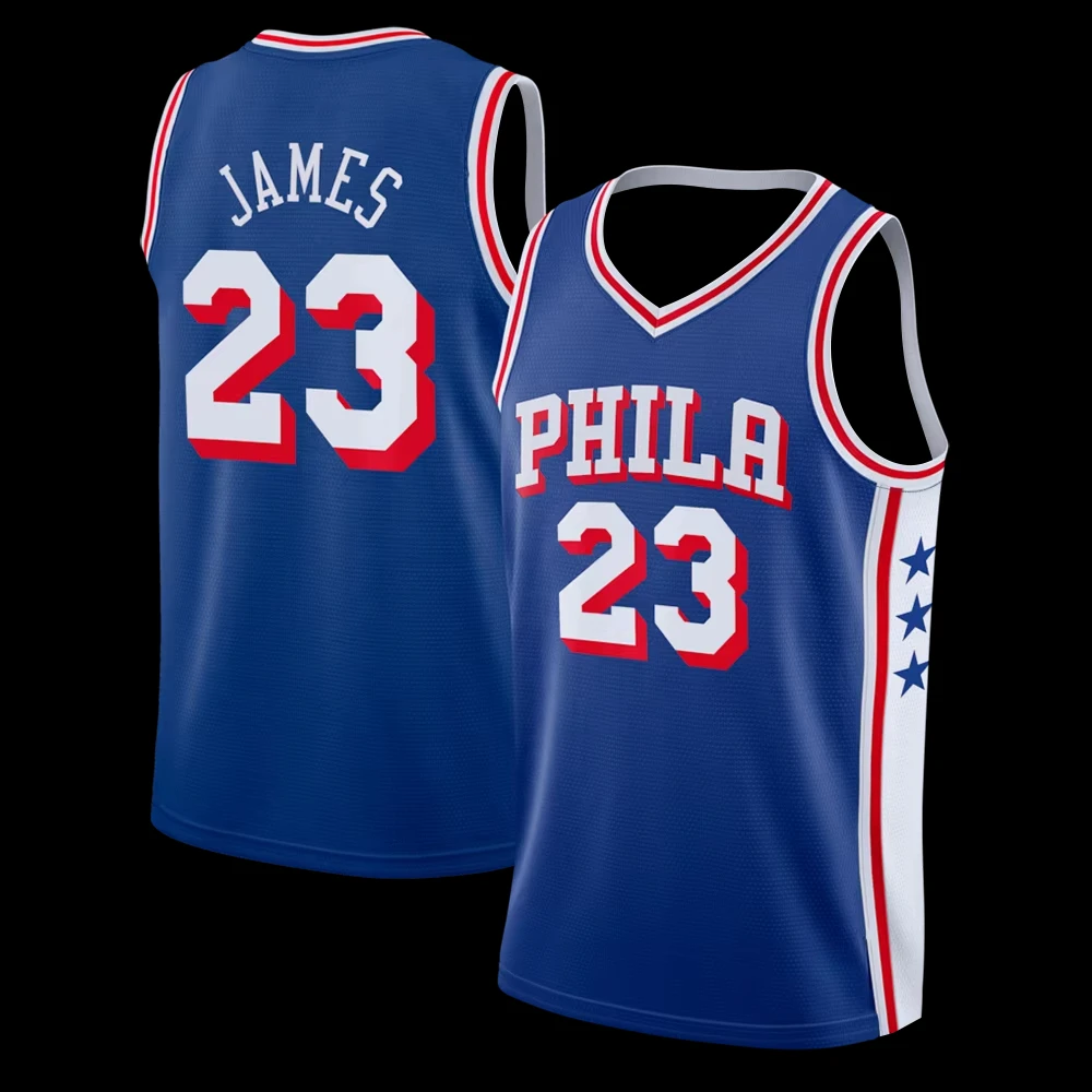 2026 James 23 Basketball Jersey Classic Retro Sleeveless Sports Tank Top Breathable Mesh Training Uniform Fans Basketball Vest
