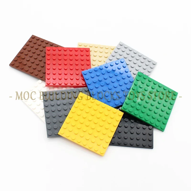 

MOC Parts 41539 Plate 8x8 Building Blocks Bricks Classic DIY Enlighten Architectural Baseplate Compatibility Accessories Toys