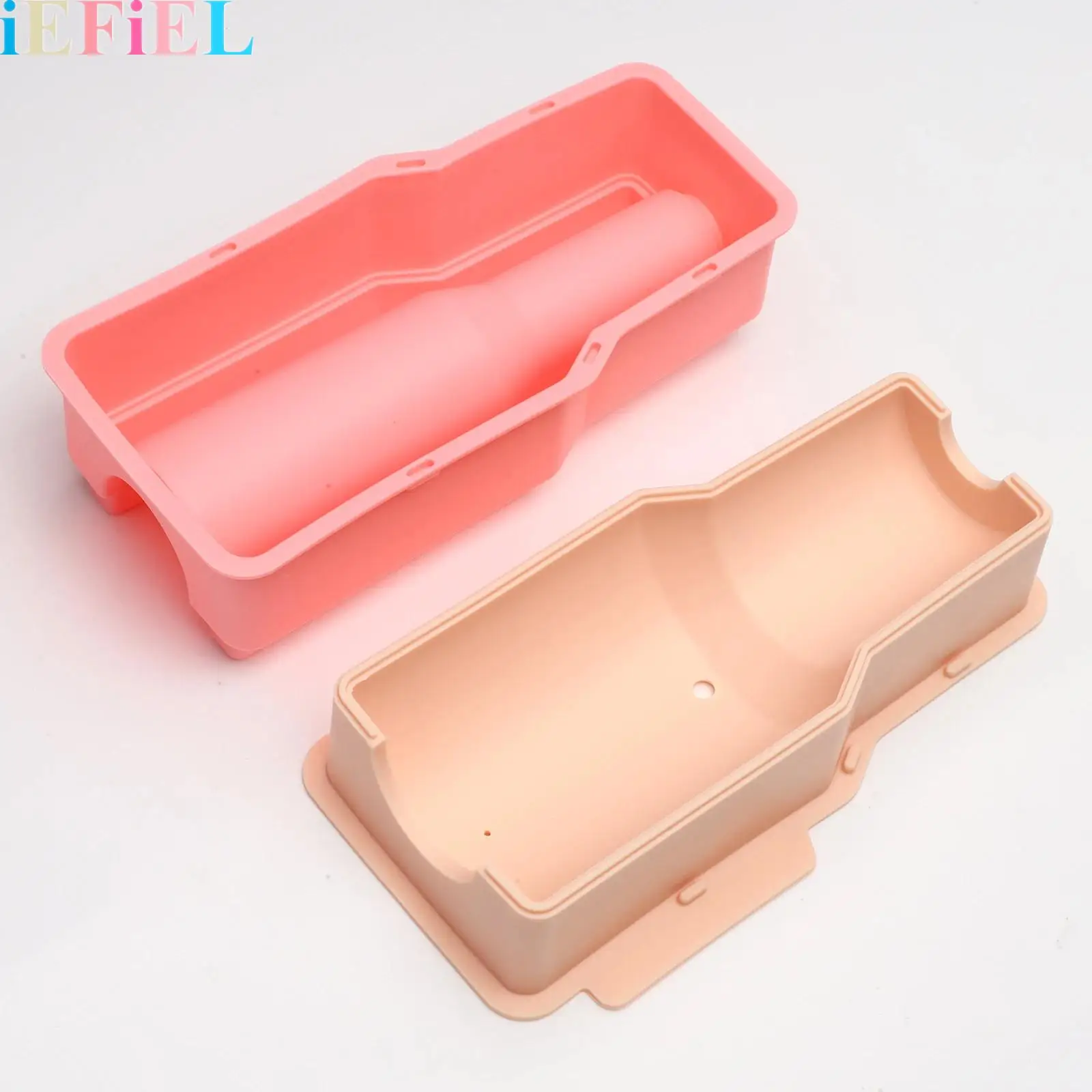 

Tumbler Cup Ice Tray for 30-40 Oz Bottle Accessories Silicone Ice Mold with Lid for Summer Freeze Drinks Juice Whiskey Cocktails