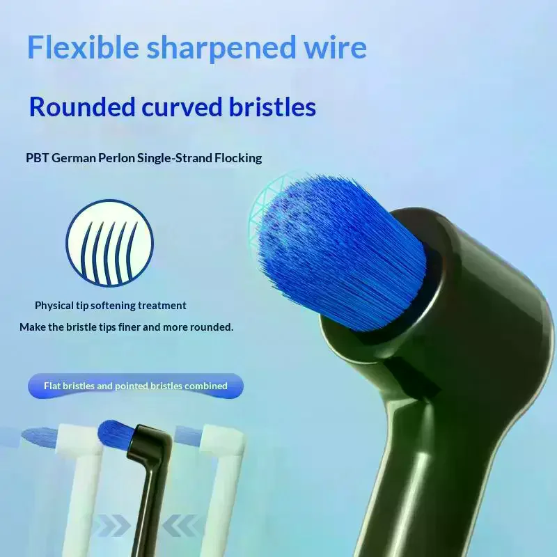 Head Single Bundle Interdental Brush Teeth Cleaning Toothbrush Deep Oral Cleaning Soft Bristle Colorful Small Head Brush Small
