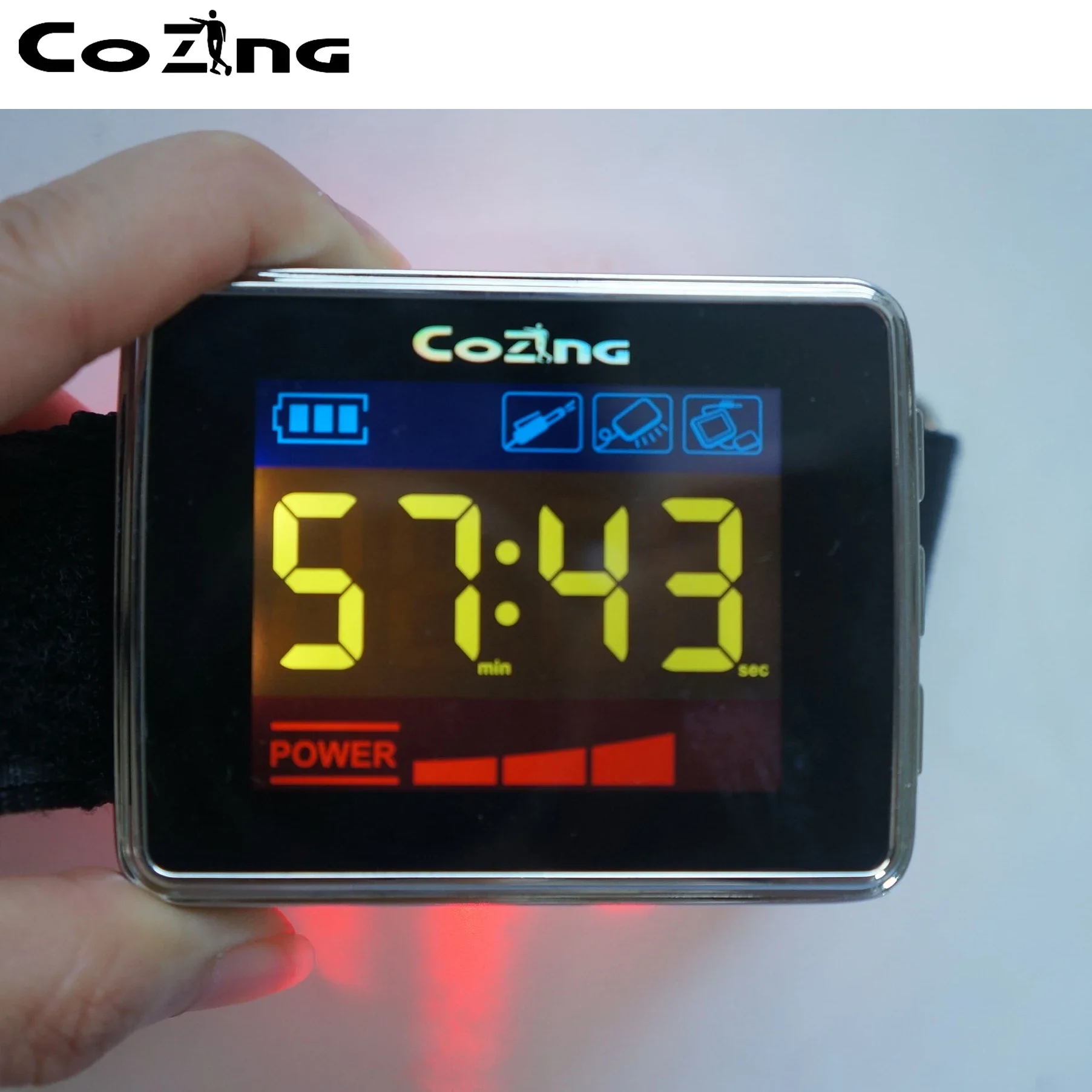 

Control Laser Watch Acupuncture Device With Lllt Red Laser For Diabetes Hypertension