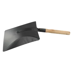 1 Pcs Household Commodity Parts Indoor Chimney Shovel Ash Shovel 40 Cm Fireplace Cleaning Iron Material Steel Dustpan