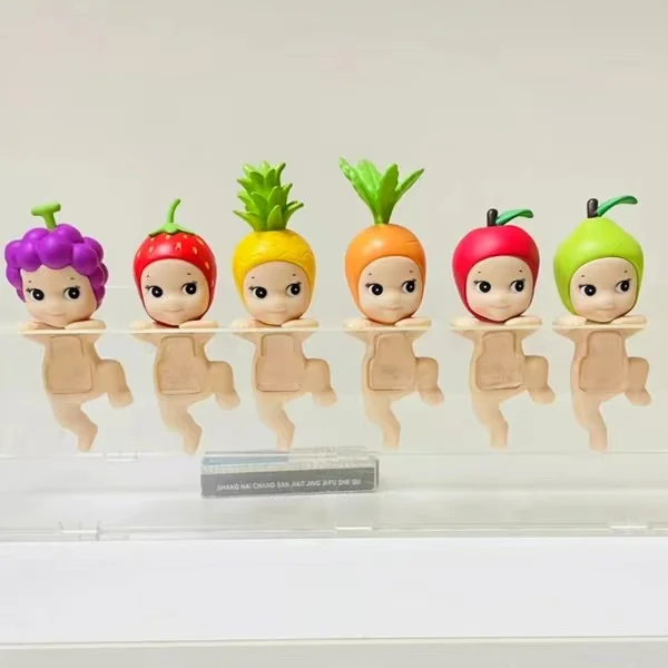 12 Stks/set Sonny Angel Blind Box Oogst Serie Fruit En Groente Anime Figuren Ornamenten Poppen Fans Kinderen Cadeau